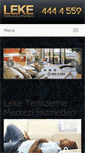 Mobile Screenshot of leketemizlememerkezi.com