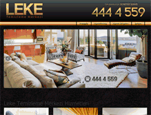 Tablet Screenshot of leketemizlememerkezi.com